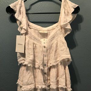 Bohemian tiered blouse